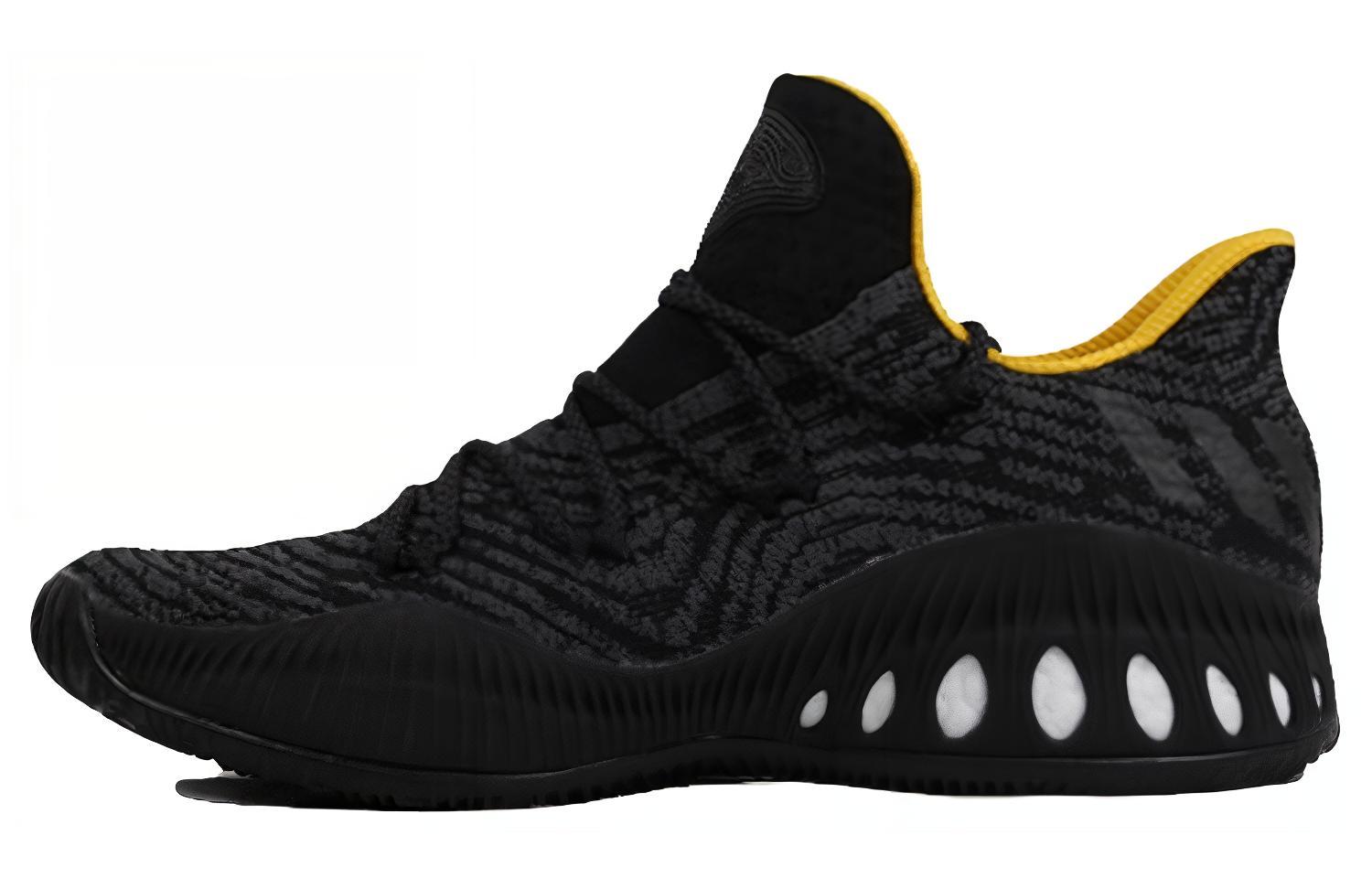 

Баскетбольные кроссовки Crazy Explosive Series 1 унисекс с низким верхом, черные/желтые Adidas