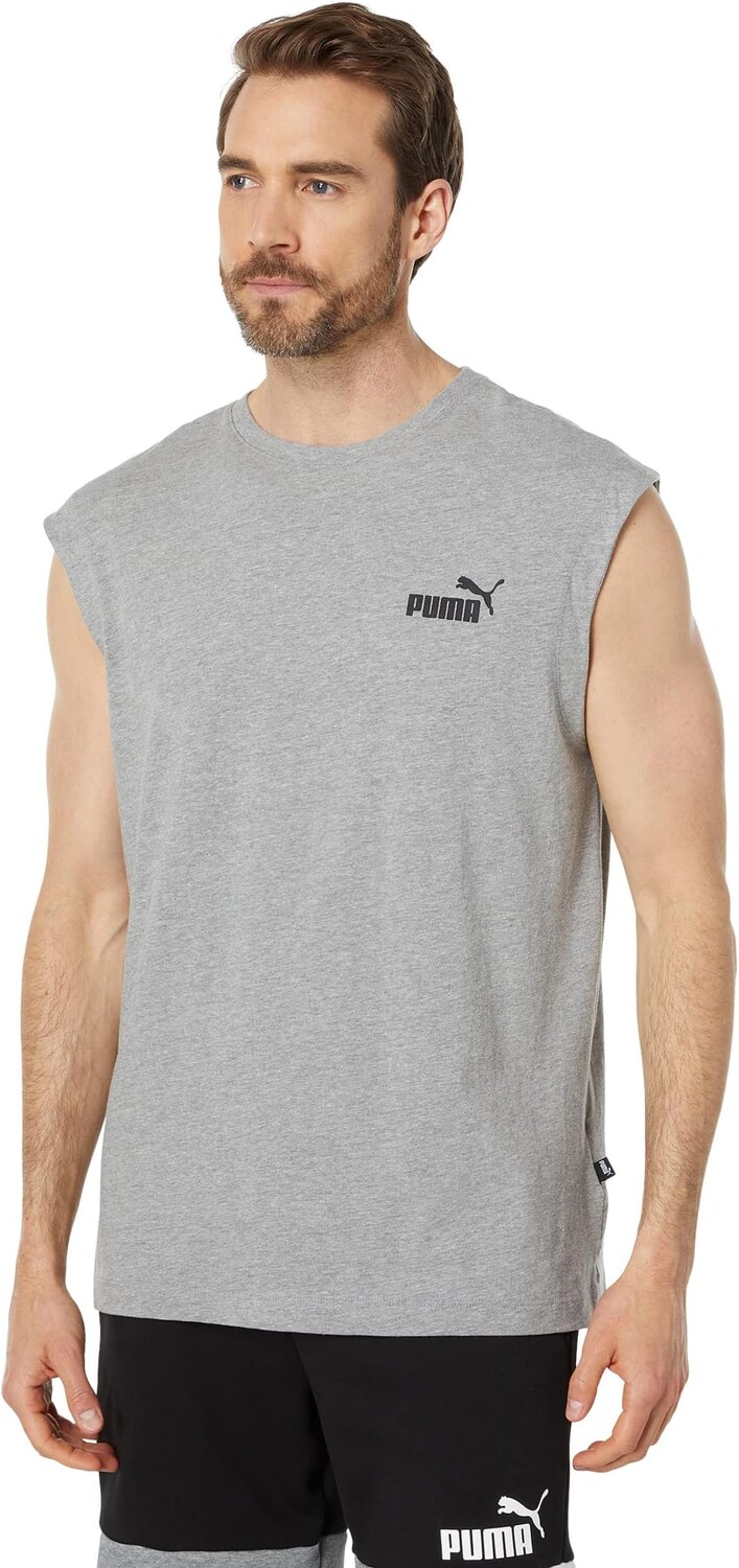 

Футболка PUMA Essentials Sleeveless Tee, цвет Medium Gray Heather