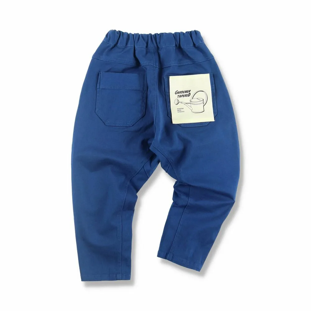 Зауженные брюки из саржи для садовника Branshes, Blue River (Royal Blue) — фото 3