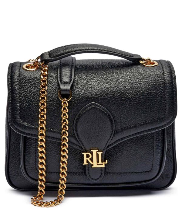 

Кожаная сумка через плечо Bradley Lauren Ralph Lauren, черный