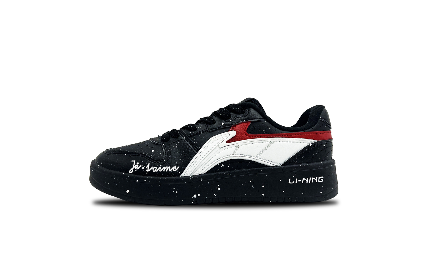 

Li Ning Sycee Slip Resistant Cushioning Low top Skateboard Shoes Men's Li-Ning, черный