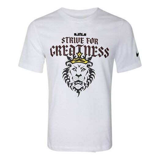 

Футболка Nike Dri-FIT Lebron Strive For Greatness DRI-FIT TEE Men White, белый