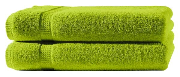 

2 шт Набор полотенец One-Home Frottee 70x140 cm, 70x2x140 см, зеленый