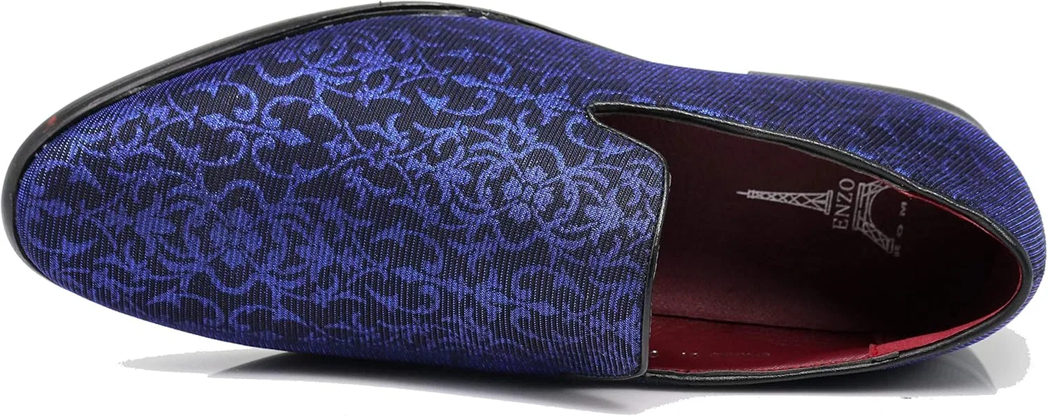 Лоферы Enzo Romeo Hombres, Blue — фото 4
