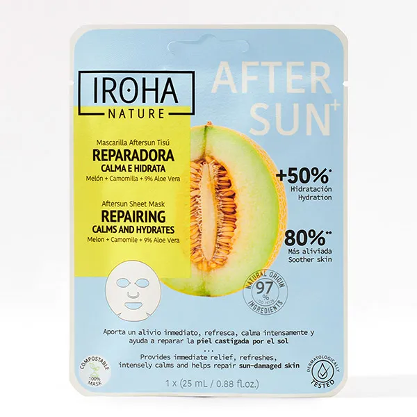 

Ремонтник Mascarilla Aftersun Tisú Iroha Nature, 1 UD