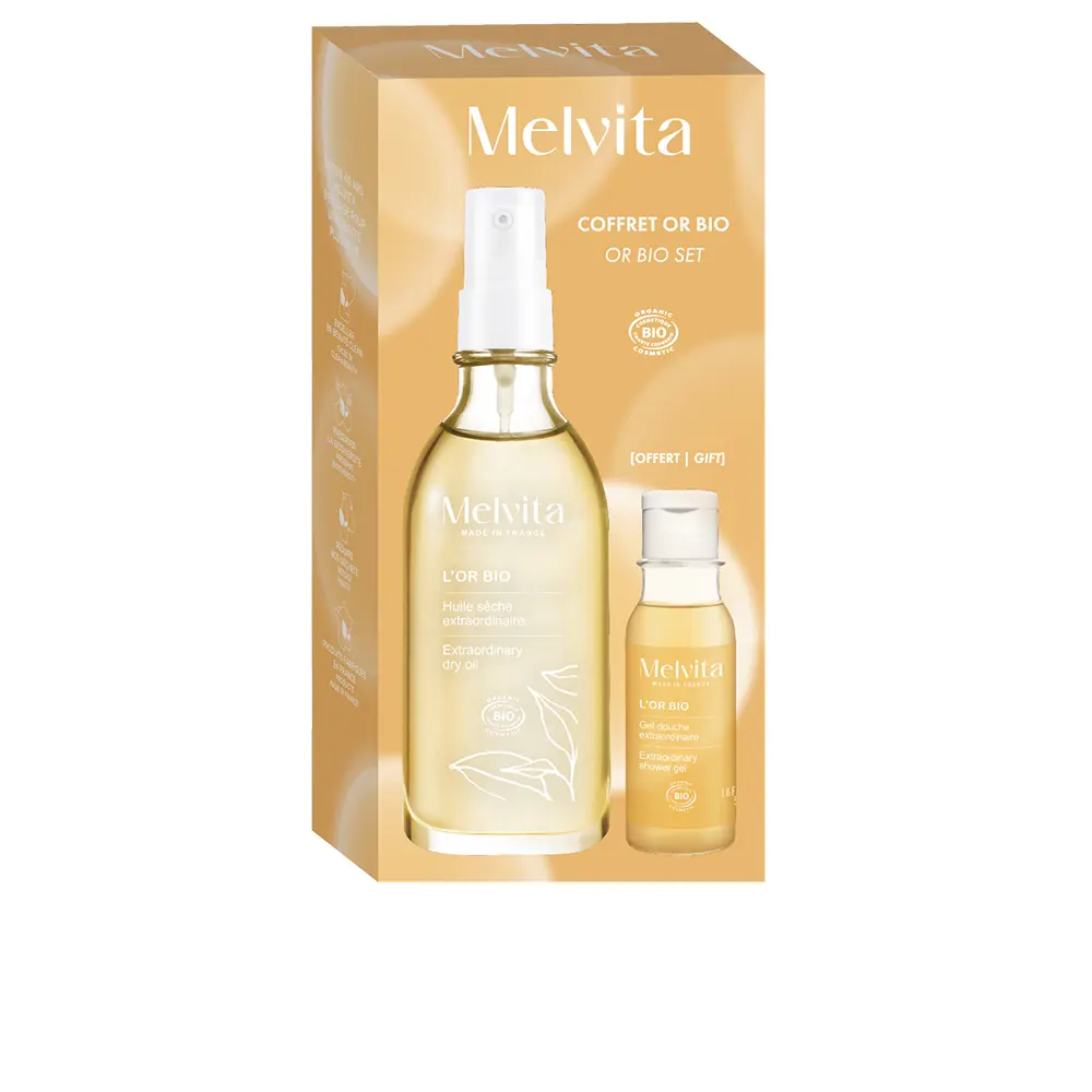 

Масло для лица Aceite extraordinario l’or bio estuche Melvita, 2 шт.