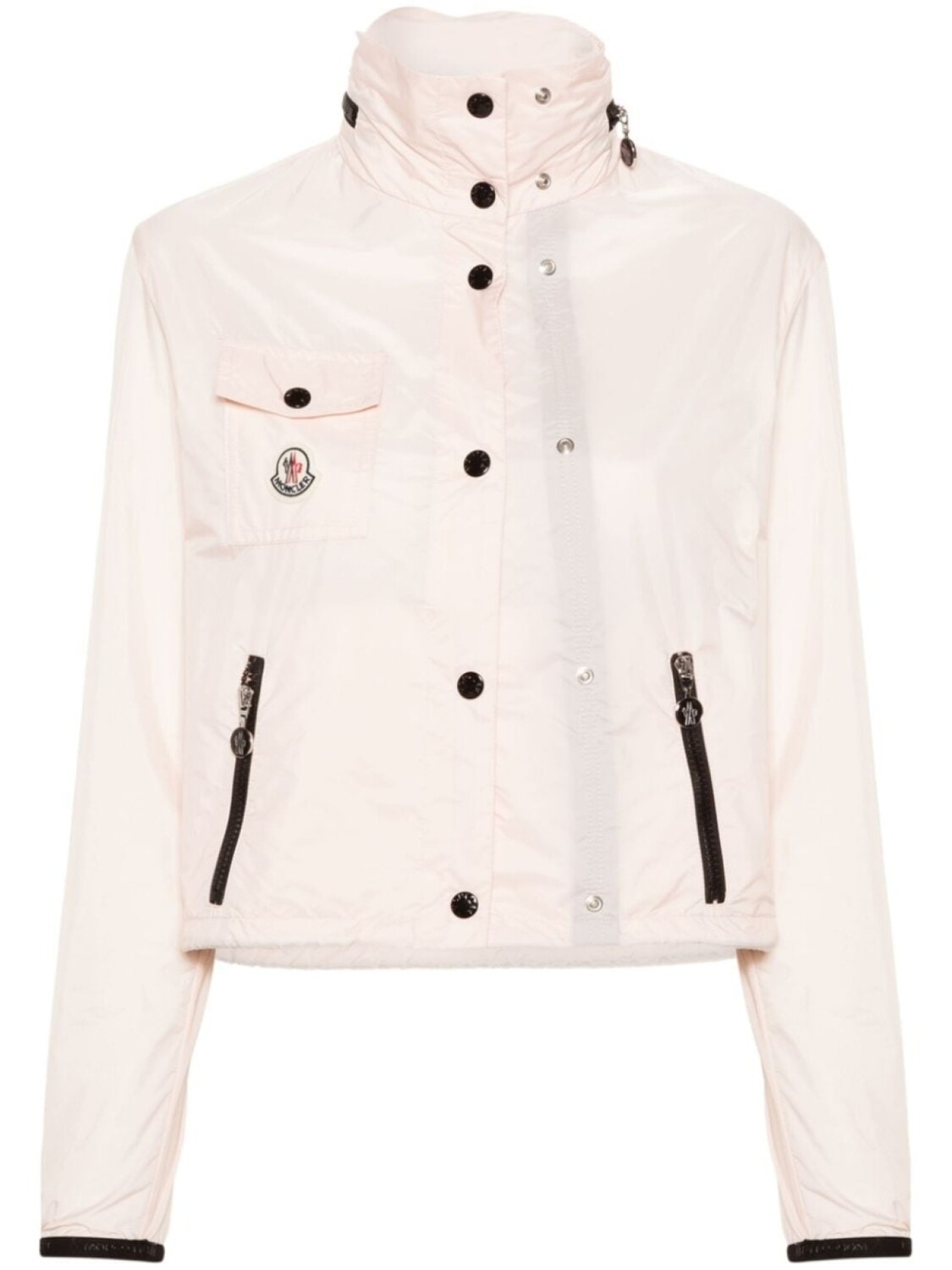 

Moncler легкая куртка с логотипом, розовый