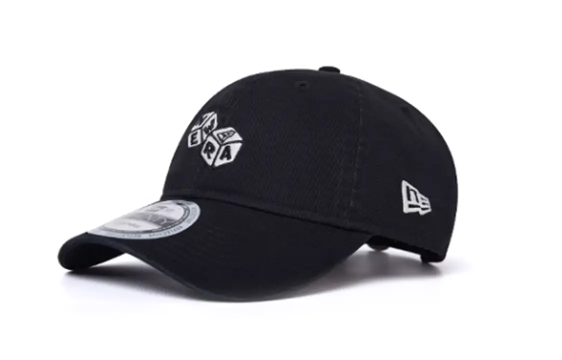 

New Era Хлопковая бейсболка унисекс черная, Black