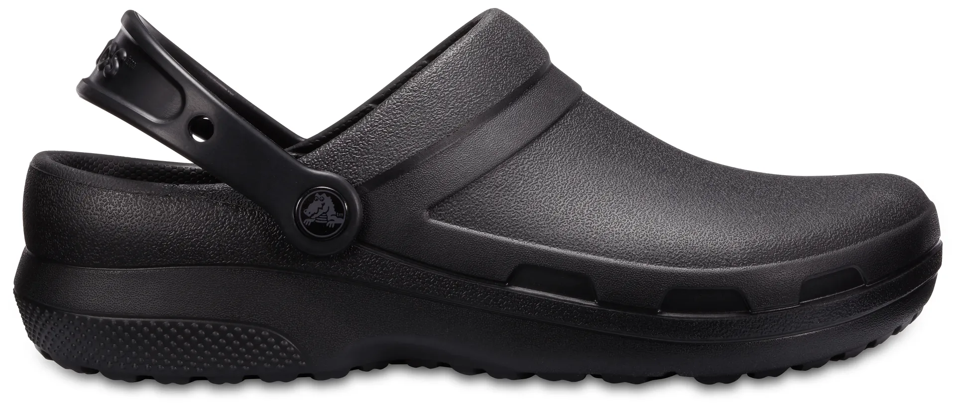 Рабочая обувь Crocs "Специалист II", летняя обувь, садовая обувь, обувь для купания, с удобной стелькой, черный — фото 4