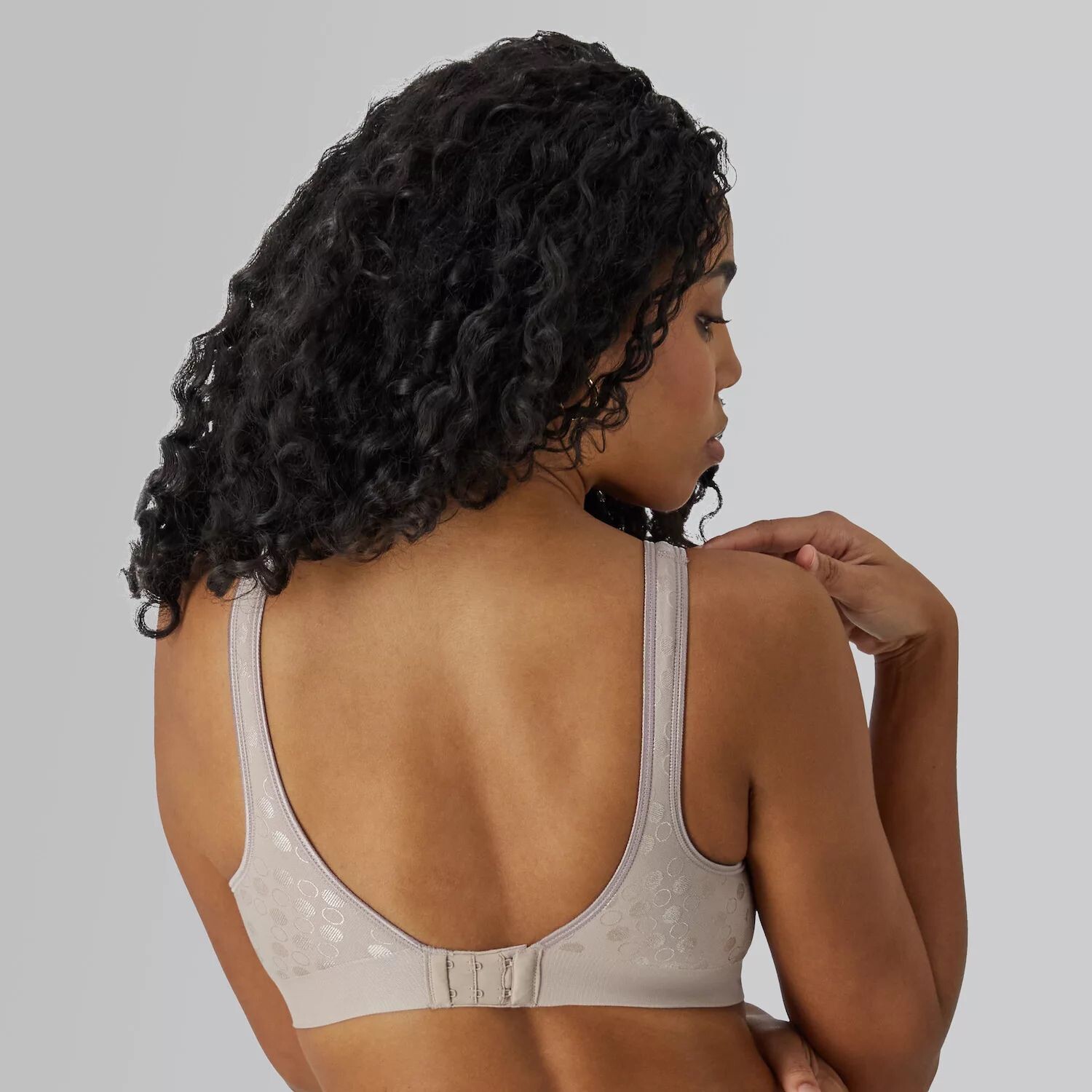 

Bali Comfort Revolution ComfortFlex Fit Формирующий бюстгальтер без шнуровки 3488 Bali, черный