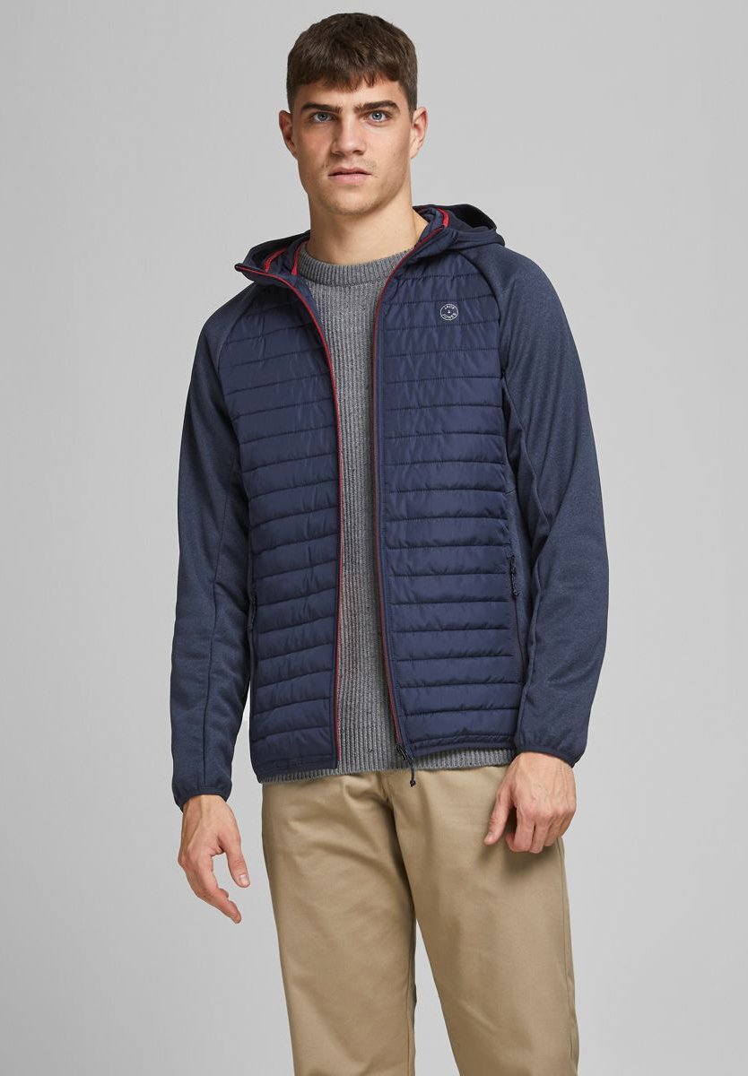 

Куртка межсезонная JJEMULTI QUILTED NOOS Jack & Jones, темно-синий/темно-синий