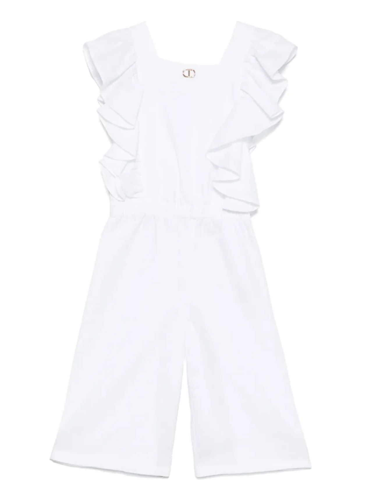 

Комбинезон с логотипом TWINSET Kids, белый