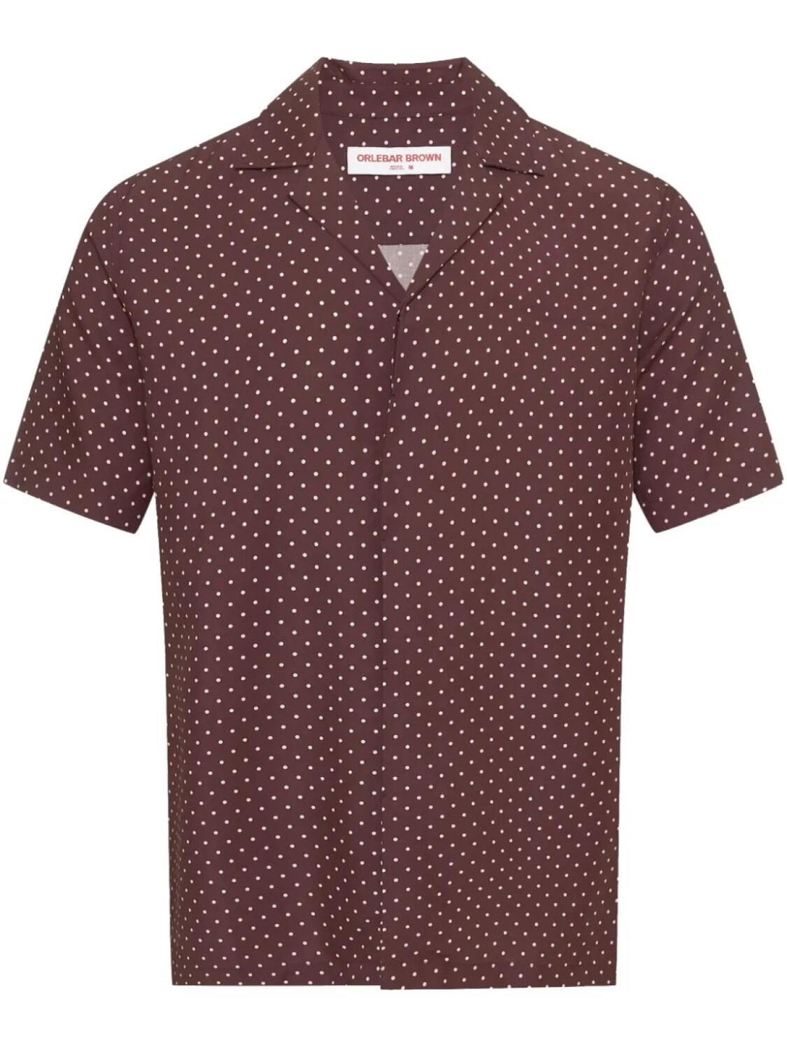 

Orlebar Brown рубашка Maitan, красный