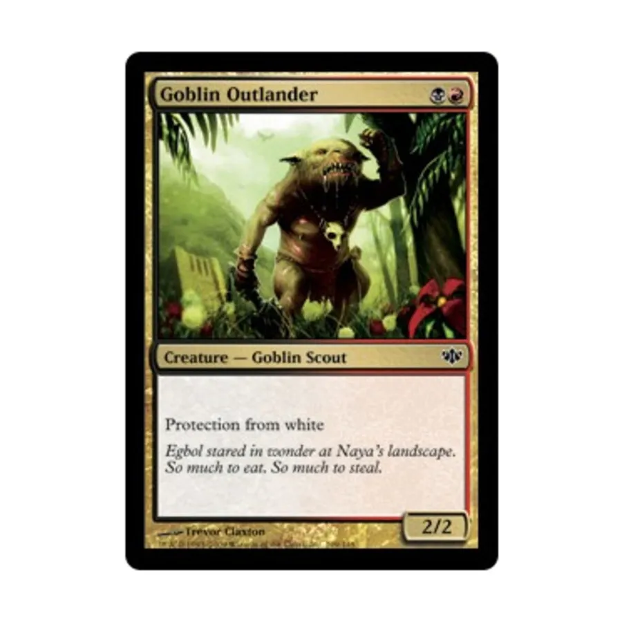 

CCG Гоблин-Чужестранец (К), MTG - Conflux