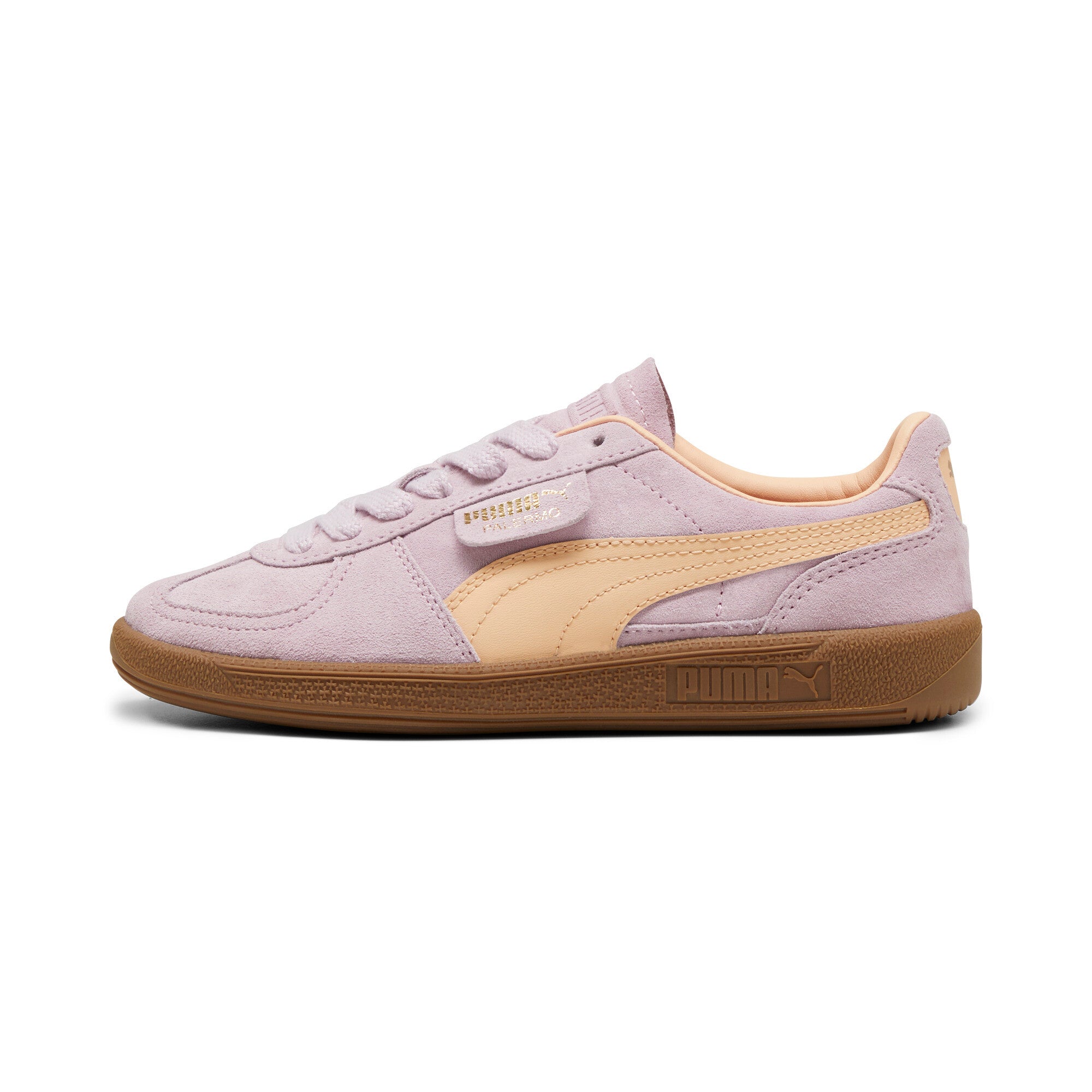

Кроссовки PUMA Palermo для больших детей, цвет grape mist/peach fizz