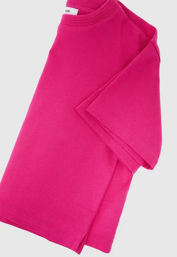 Футболка Reiss Bonnie neck basic, розовый — фото 3