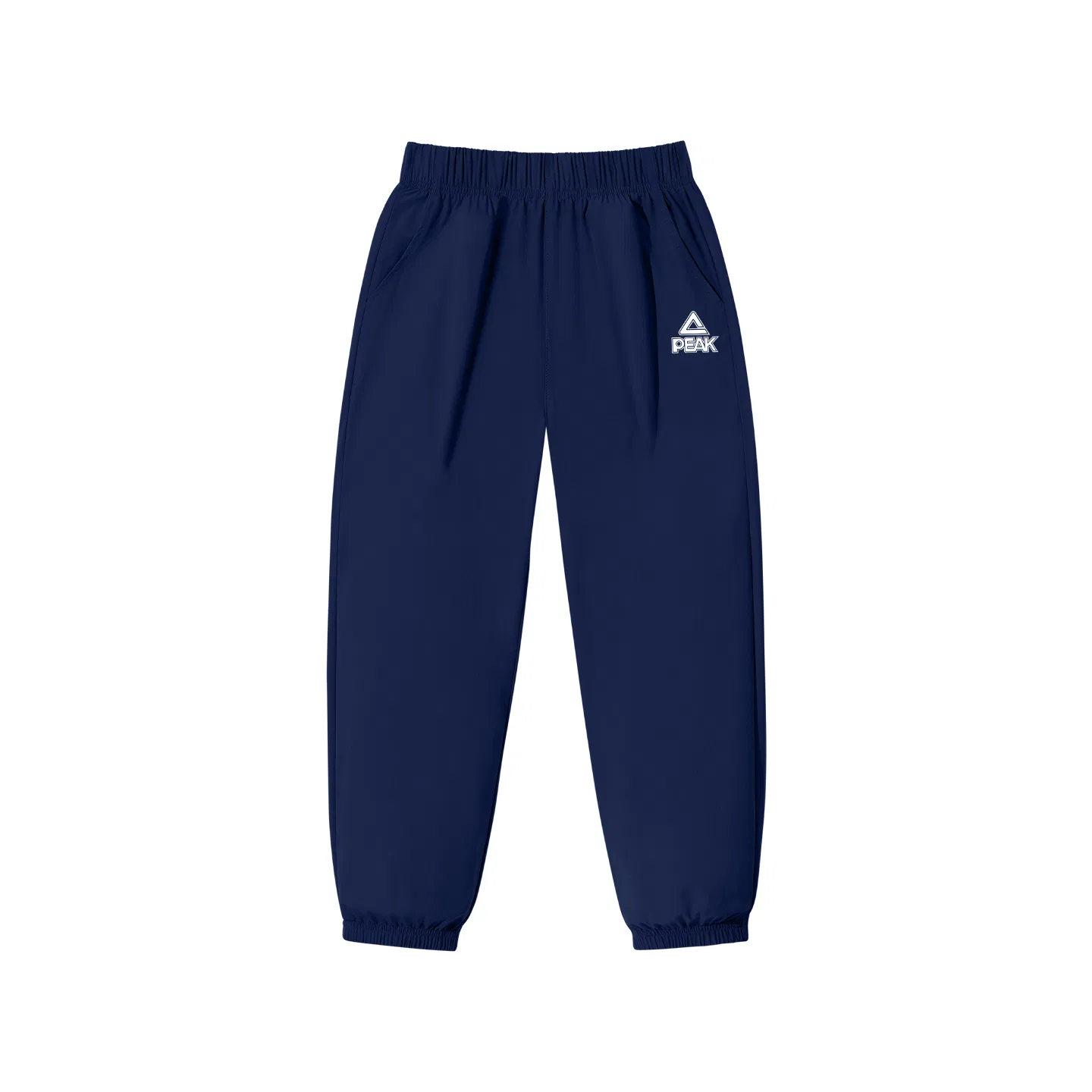 Детские быстросохнущие штаны PEAK Navy Blue/PK White Silicone K