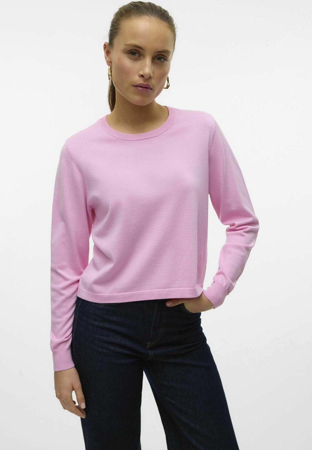 

Свитер SILJE LS O NECK GA NOOS Vero Moda, фуксия