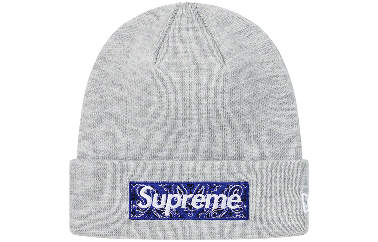 

Supreme Новая Эра Бокс Лого Бейни FW19, Gray
