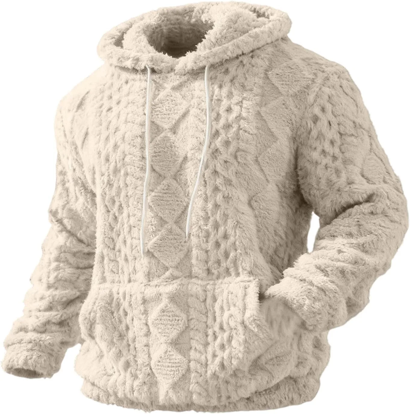 

Толстовка с капюшоном Fuzzy Fleece для мужчин, утепленная