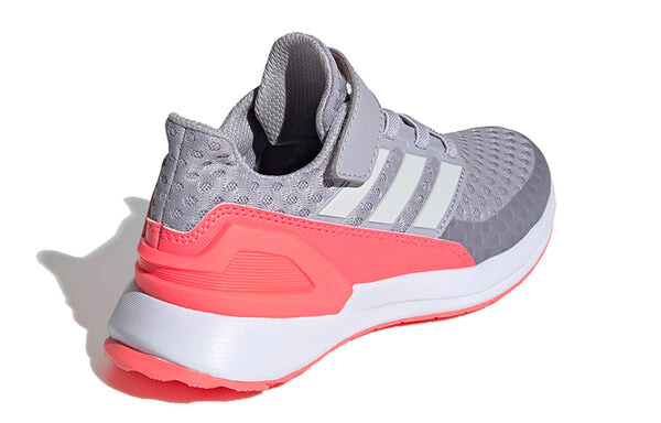 Кроссовки rapidarun розовые Adidas, серый — фото 4