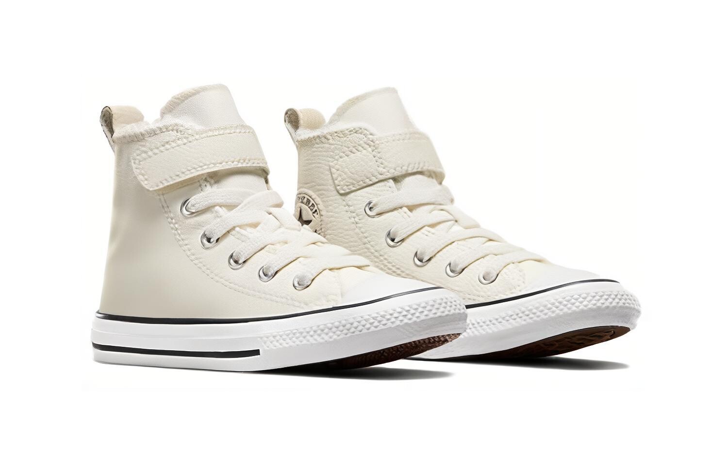 Детские парусиновые туфли Converse Chuck Taylor All Star PS, White — фото 4
