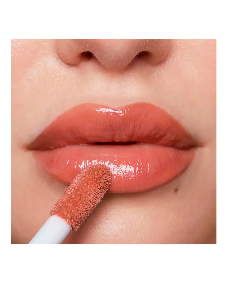 Блеск для губ Lips Gloss Voluminizador Fleeky, Toffe Brown — фото 2