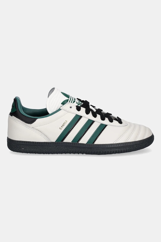 Кожаные кроссовки Samba Adidas Originals, бежевый — фото 2