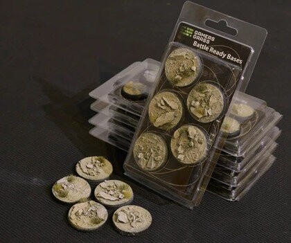

Gamers Grass: Bases Round - Arid Steppe 40 мм (5 шт.) Inna marka