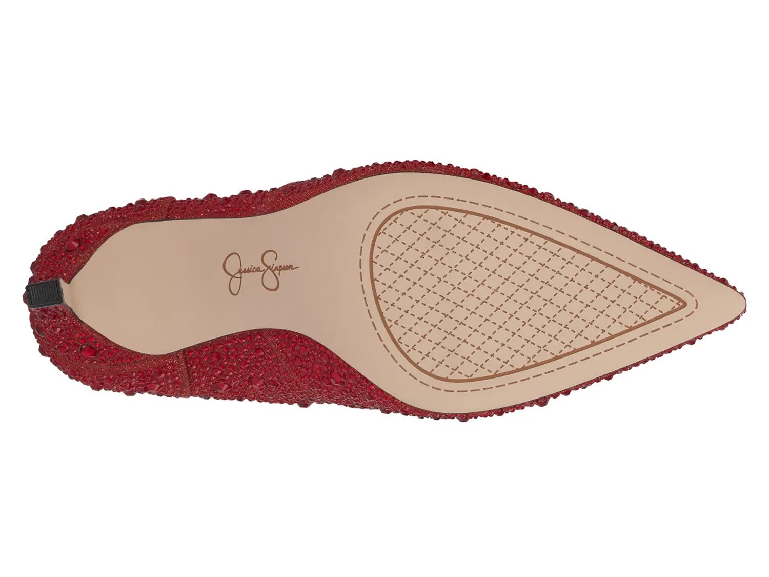 Ботинки Jessica Simpson Evgena Western Boot, Red Fabric — фото 3