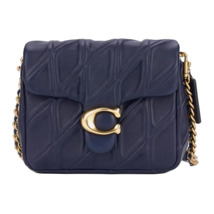 

COACH Сумка через плечо из овчины в клетку