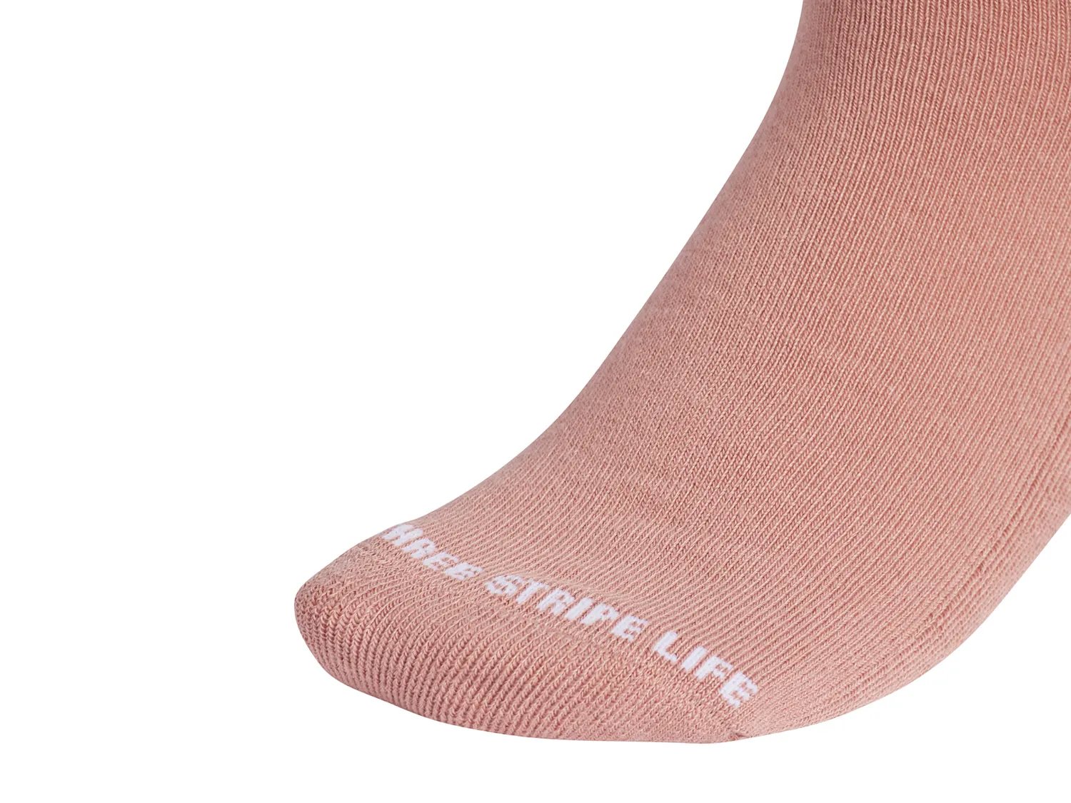 Носки adidas Cushioned Sport 2.0 Women's High Quarter Socks - 3 Pack, бежевый — фото 3