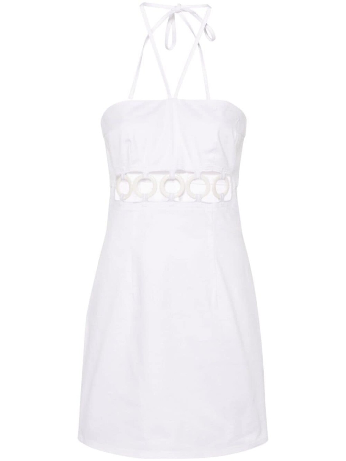 

Джинсовое платье мини Woodstock Dsquared2, белый