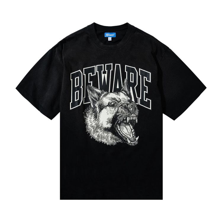 

Футболка Market Tonal Beware T-Shirt 'Jet Set Black', черный