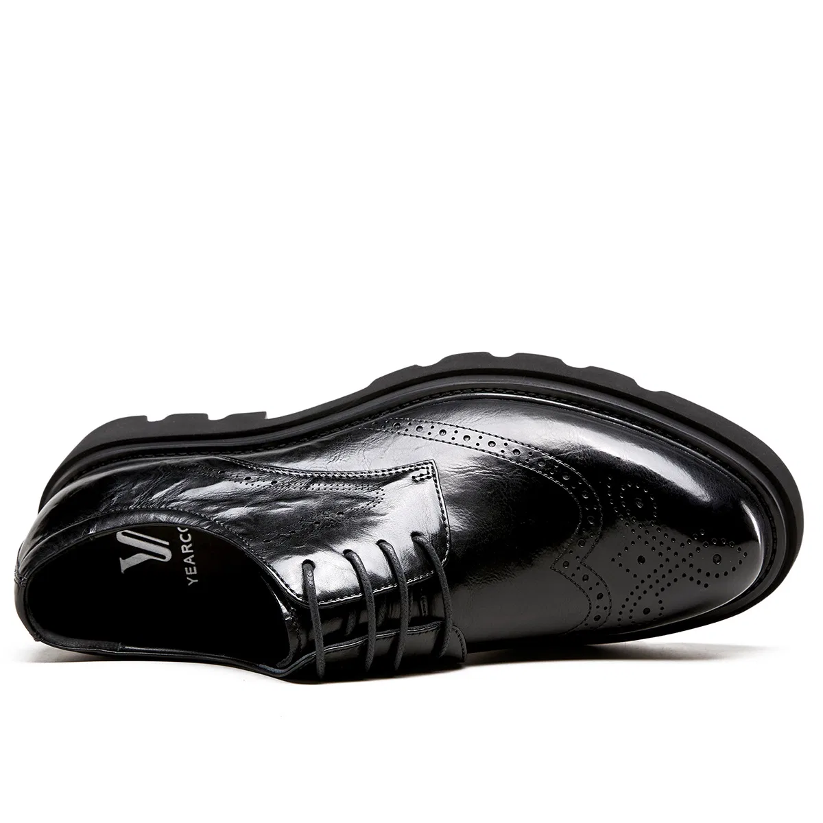 Туфли классические кожаные YEARCON Black — фото 4