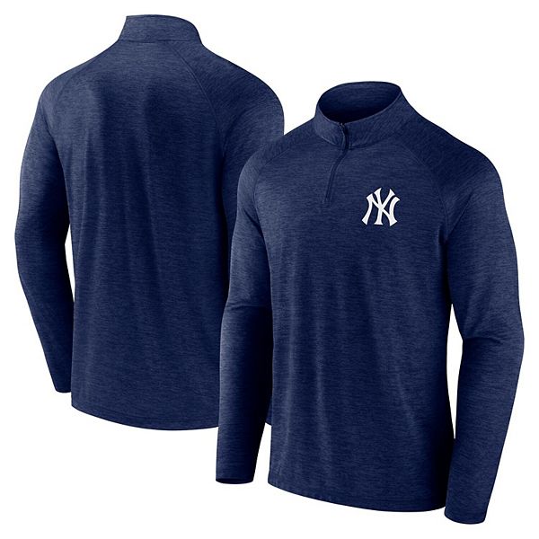 

Мужская синяя бейсболка new york yankees с принтом head-to-head и молнией на четверть Fanatics