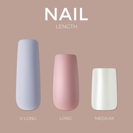 Накладные ногти KISS Gel Sculpted Press-On Hold Me Closer Off White Long Coffin Shape Включает 28 ногтей 2 г клея 1 маникюрную палочку 1 мини-пилку — фото 3