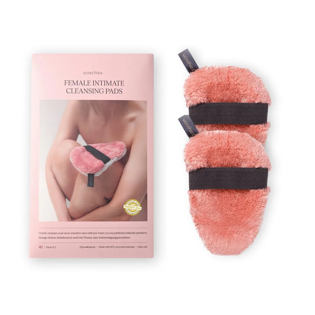 Набор интимных мочалок «pureFeminine» от Waschies Waschies, Coral