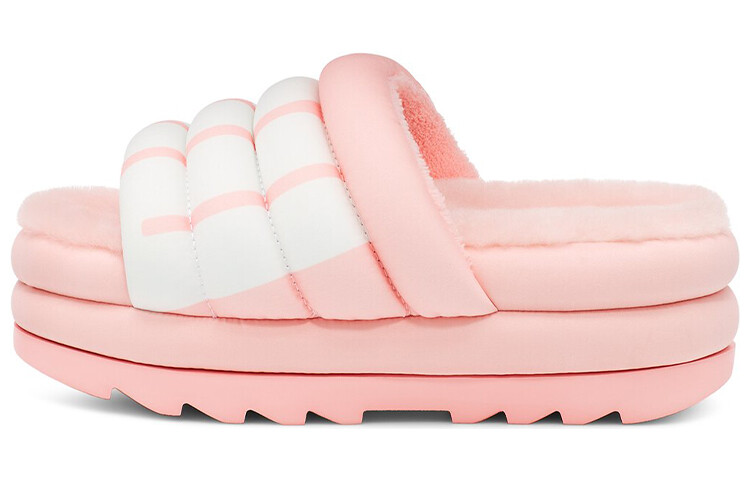 

Maxi Slide Logo Pink Scallop женские Ugg