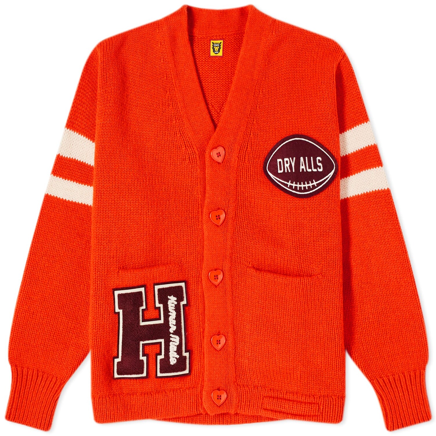 

Кардиган Human Made Low Gauge Knit, цвет Orange