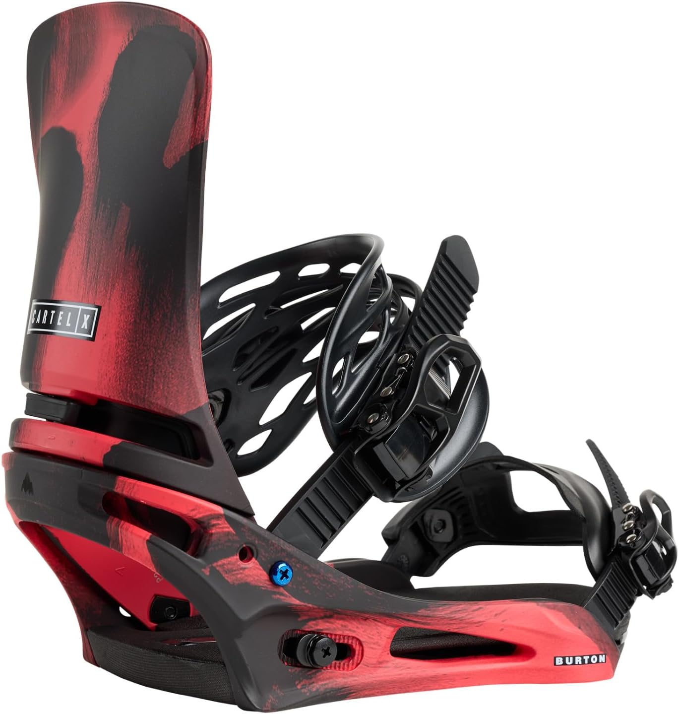 

Крепления для сноуборда Burton Cartel X Re:Flex, мужские, средние, черно-красные, Black, Черный, Крепления для сноуборда Burton Cartel X Re:Flex, мужские, средние, черно-красные, Black