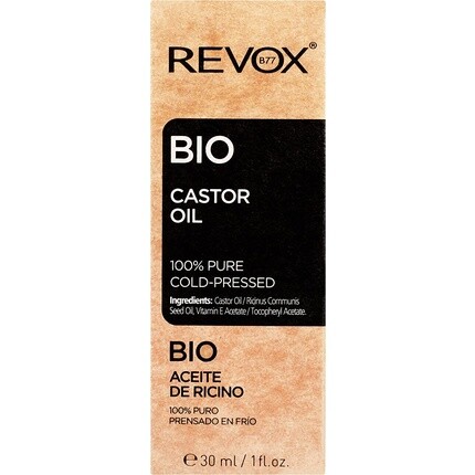 

Касторовое масло Revox Bio 100% чистое для бровей, ресниц, кожи и волос 30 мл Revox B77