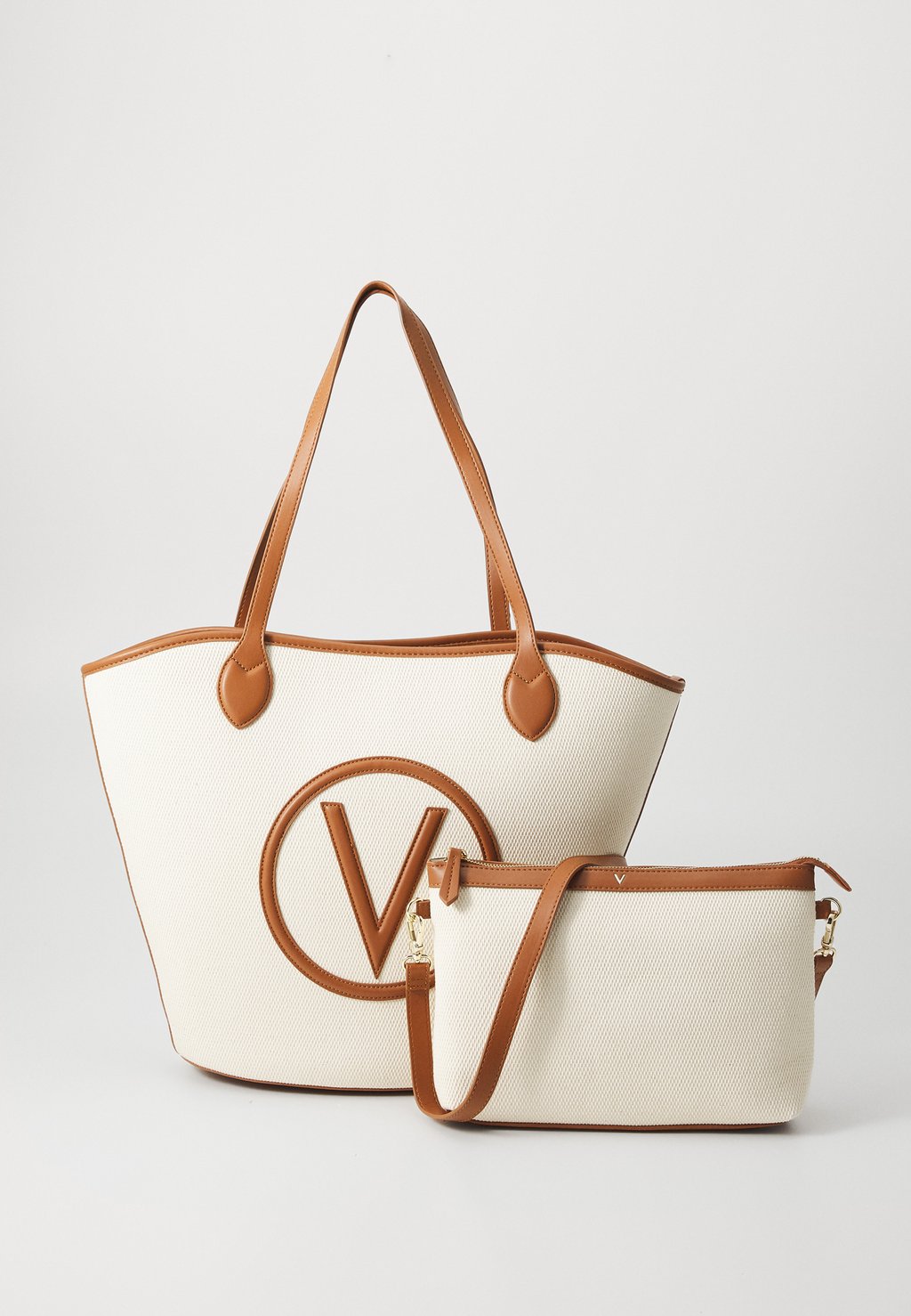 

Сумка-тоут COVENT SET Valentino Bags, бежевый