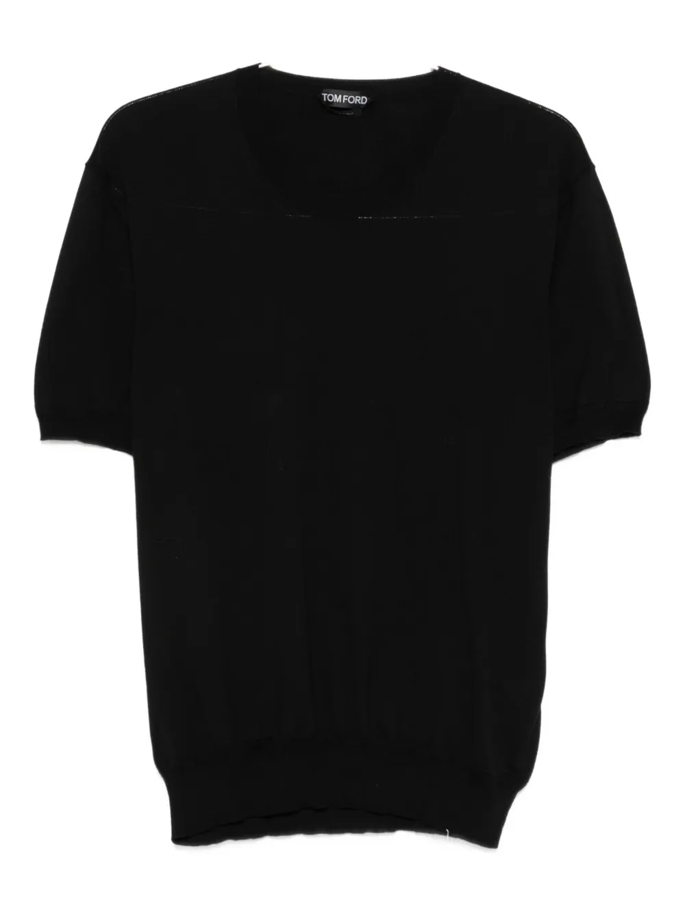 

Топ с короткими рукавами Tom Ford, черный