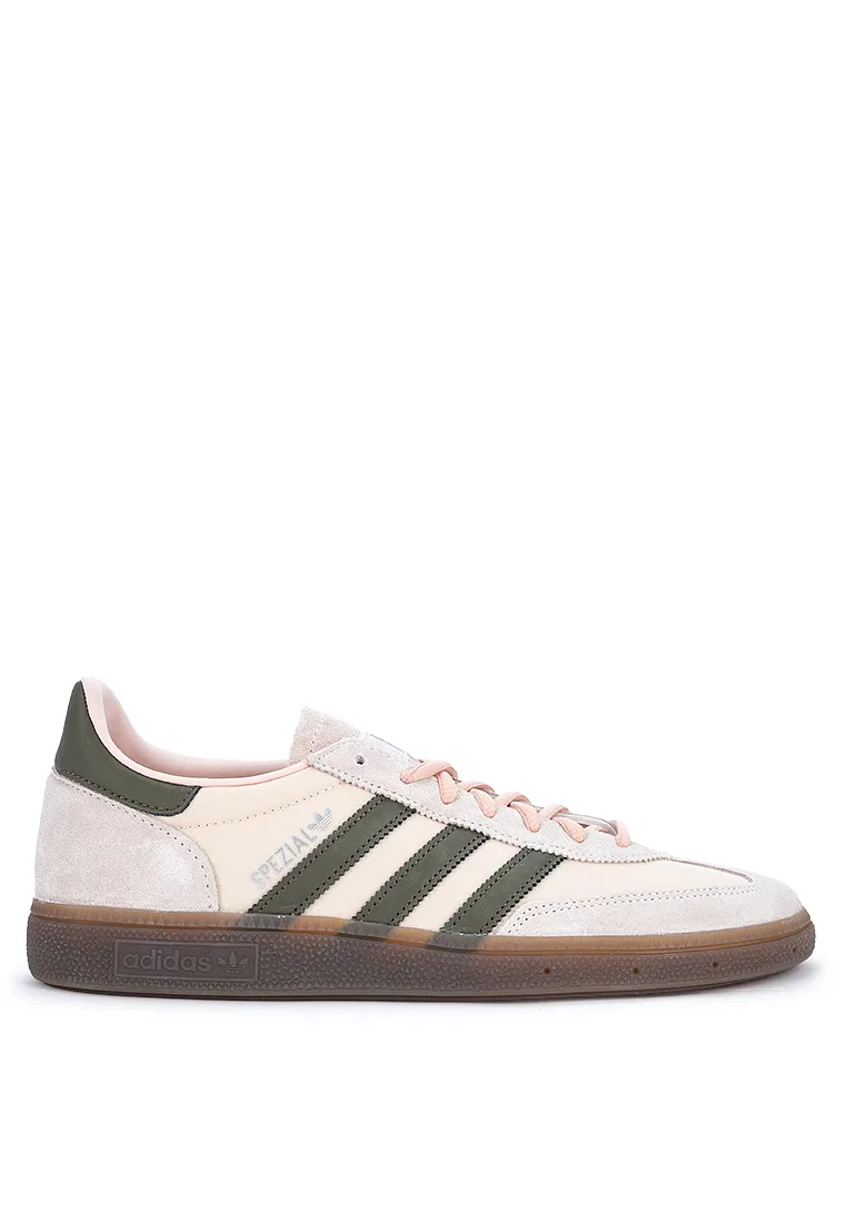 Кроссовки мужские, для гандбола, Spezial, adidas, оливковый