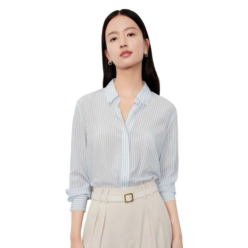 

Рубашка с длинным рукавом Lily Business Fashion Silk, синий