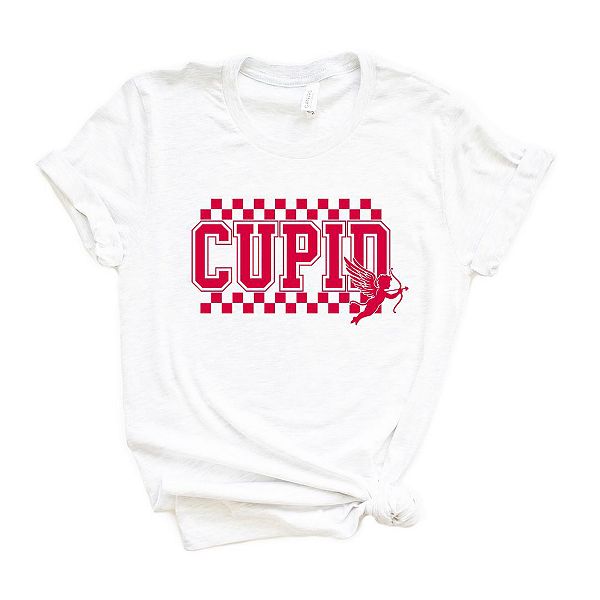 

Футболка Cupid varsity с коротким рукавом в клетку Simply Sage Market, White, Белый, Футболка Cupid varsity с коротким рукавом в клетку Simply Sage Market, White