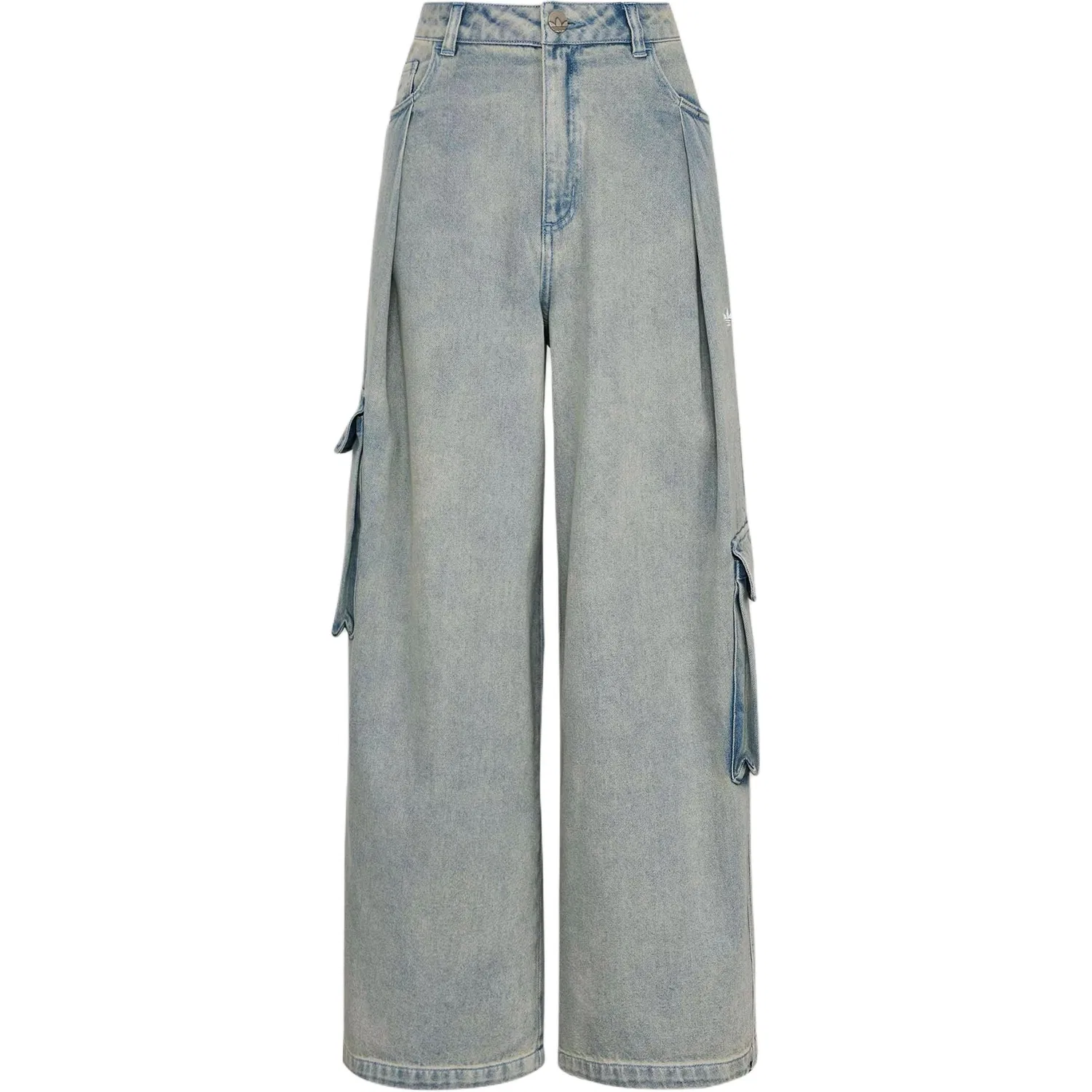 Джинсы карго джоггеры Adidas Originals Light Denim Blue