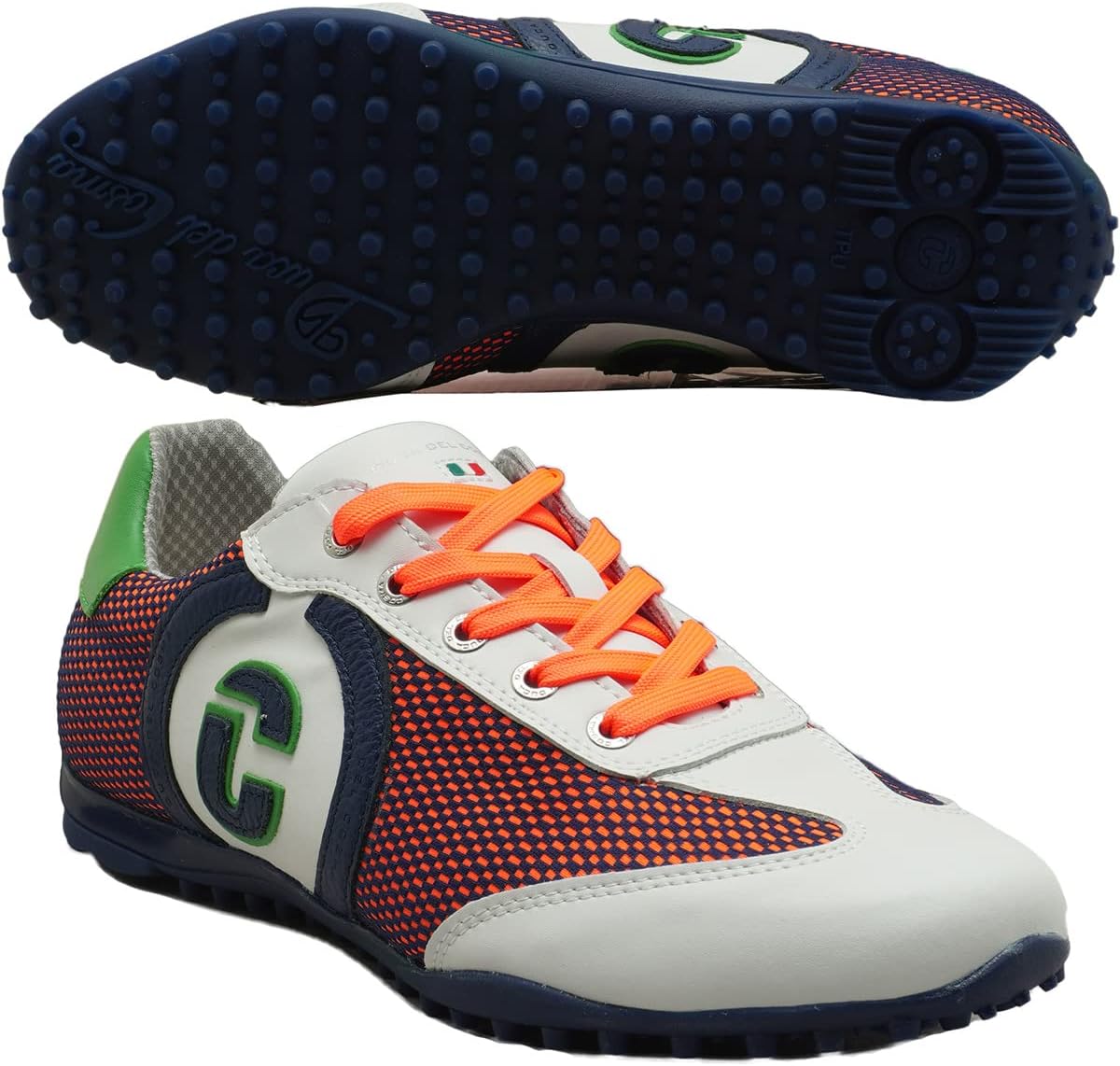 

Мужские гольф-кроссовки Ducadel Cosma Kuba Original Duca Del Cosma, Wh/Or