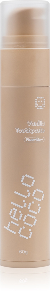 

Зубная паста ванильная органическая зубная паста Hello Coco, 60 гр